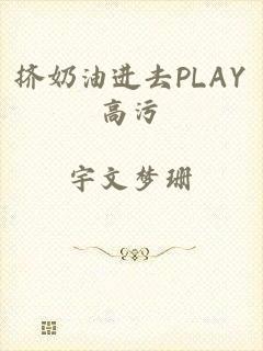 挤奶油进去PLAY高污
