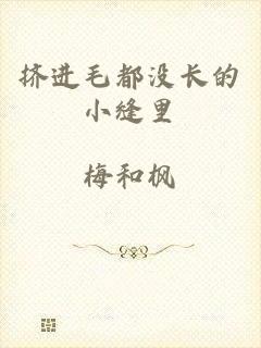 挤进毛都没长的小缝里