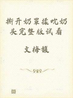 撕开奶罩揉吮奶头完整版试看
