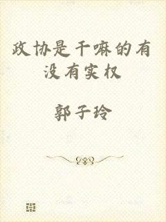 政协是干嘛的有没有实权
