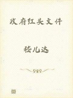 政府红头文件