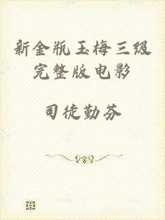 新金瓶玉梅三级完整版电影