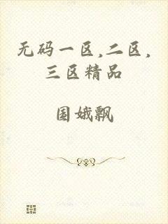 无码一区,二区,三区精品