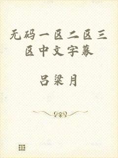 无码一区二区三区中文字幕