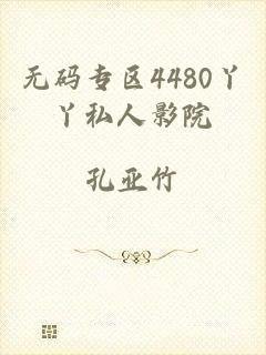 无码专区4480丫丫私人影院