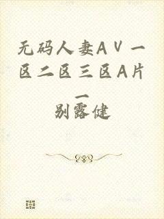 无码人妻AⅤ一区二区三区A片一