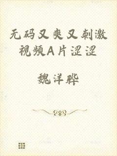 无码又爽又刺激视频A片涩涩