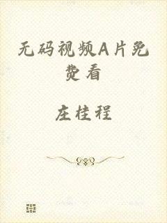 无码视频A片免费看