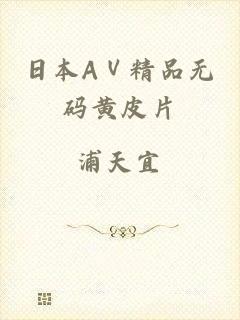 日本AⅤ精品无码黄皮片