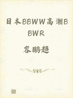 日本BBWW高潮BBWR