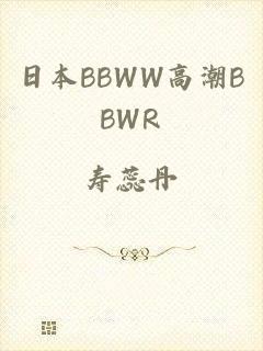 日本BBWW高潮BBWR