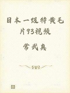 日本一级特黄毛片93视频
