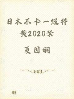 日本不卡一级特黄2020禁