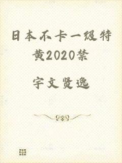 日本不卡一级特黄2020禁