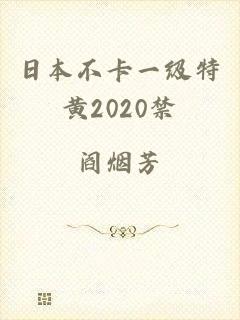 日本不卡一级特黄2020禁