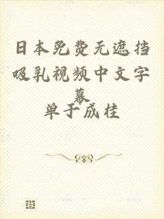 日本免费无遮挡吸乳视频中文字幕