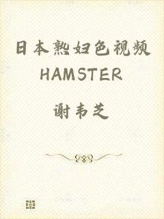 日本熟妇色视频HAMSTER