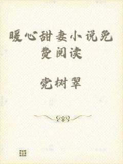暖心甜妻小说免费阅读