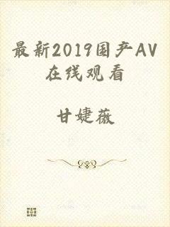 最新2019国产AV在线观看