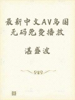 最新中文AV岛国无码免费播放