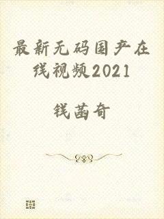 最新无码国产在线视频2021