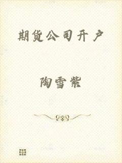 期货公司开户