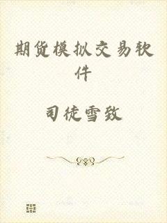 期货模拟交易软件