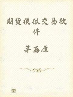期货模拟交易软件
