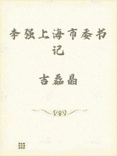 李强上海市委书记