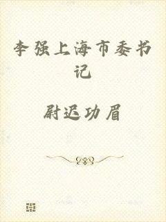 李强上海市委书记