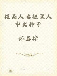 极品人妻被黑人中出种子