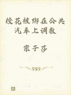校花被绑在公共汽车上调教