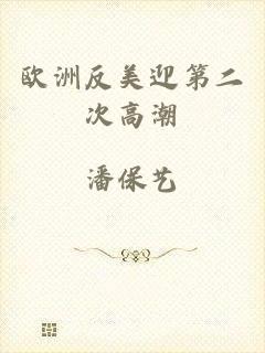 欧洲反美迎第二次高潮