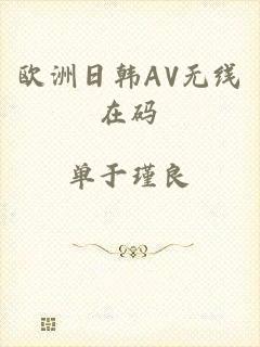 欧洲日韩AV无线在码
