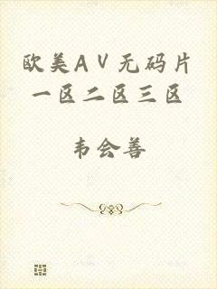 欧美AⅤ无码片一区二区三区