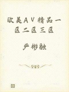 欧美AⅤ精品一区二区三区