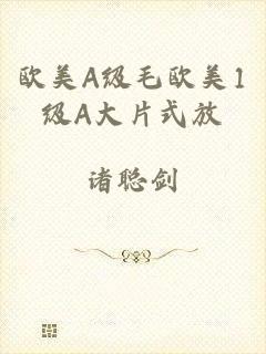 欧美A级毛欧美1级A大片式放