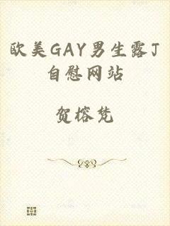 欧美GAY男生露J自慰网站