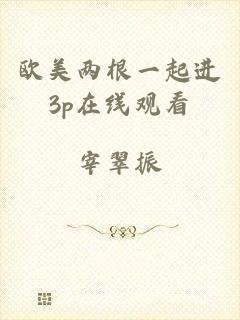 欧美两根一起进3p在线观看
