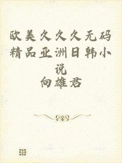 欧美久久久无码精品亚洲日韩小说