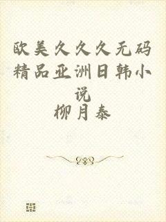 欧美久久久无码精品亚洲日韩小说
