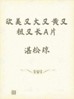 欧美又大又黄又粗又长A片