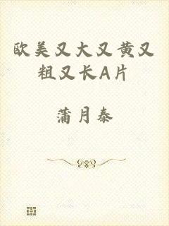 欧美又大又黄又粗又长A片