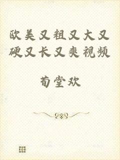 欧美又粗又大又硬又长又爽视频