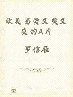 欧美另类又黄又爽的A片