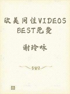 欧美同性VIDEOSBEST免费