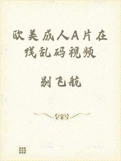 欧美成人A片在线乱码视频