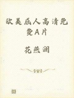 欧美成人高清免费A片