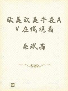 欧美欧美午夜AⅤ在线观看
