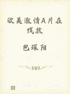 欧美激情A片在线放